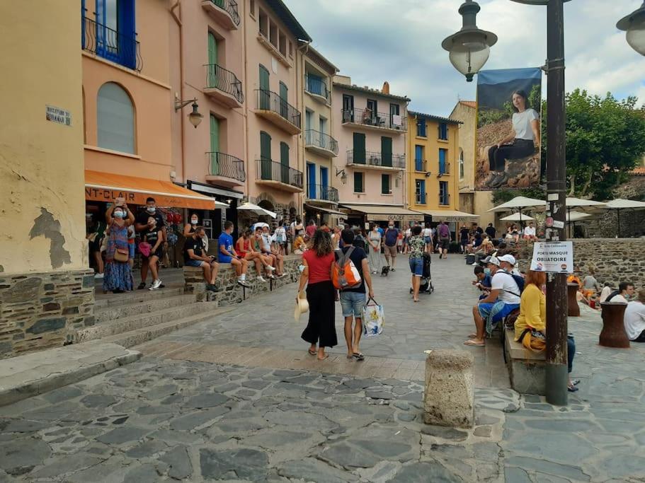 Appartement T2 Avec Clim Et Wifi, A 50 M De La Plage Collioure Ngoại thất bức ảnh